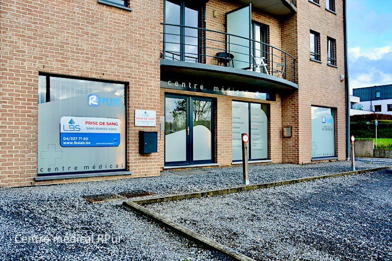 Entrée du Centre médical RPur