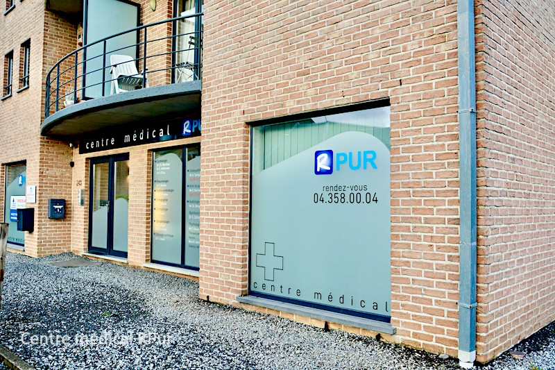 Accès au bâtiment du Centre médical RPur